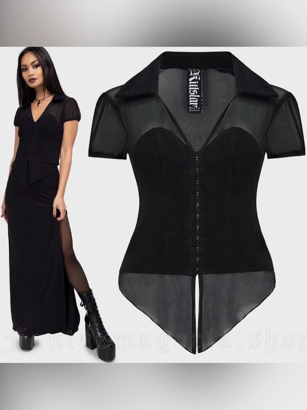Killstar Cryptic Cora Top